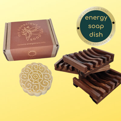 Bundle soap sun and bamboo dish